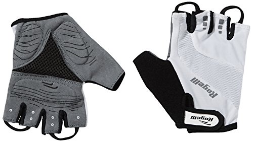 Rogelli Herren Radsport Handschuhe kurz Phoenix, Weiß, XL von Rogelli