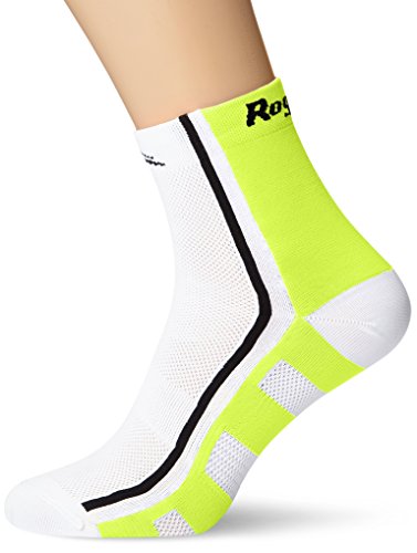 Rogelli Herren Radsportsocken RCS-04, White/Fluor/Black, 44/47 von Rogelli