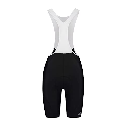 Rogelli Laura Damen-Trägerhose, kurz, Damen, Laura, schwarz/weiß von Rogelli