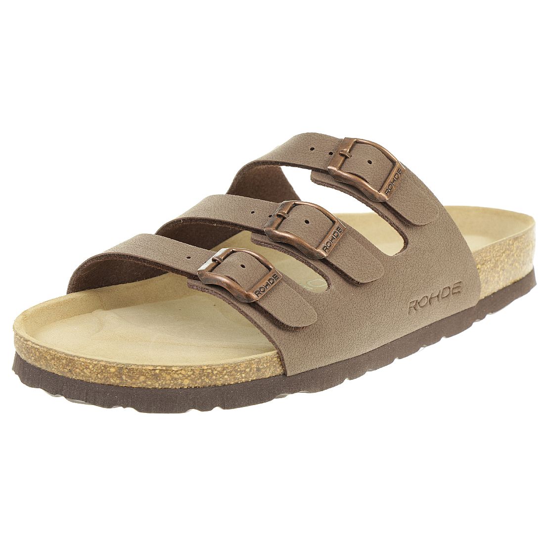 Rohde Alba Pantolette Damen Hausschuhe Sandale 5618 72 braun Rohde Alba Pantolette Damen Hausschuhe Sandale 5618 72 braun von Rohde