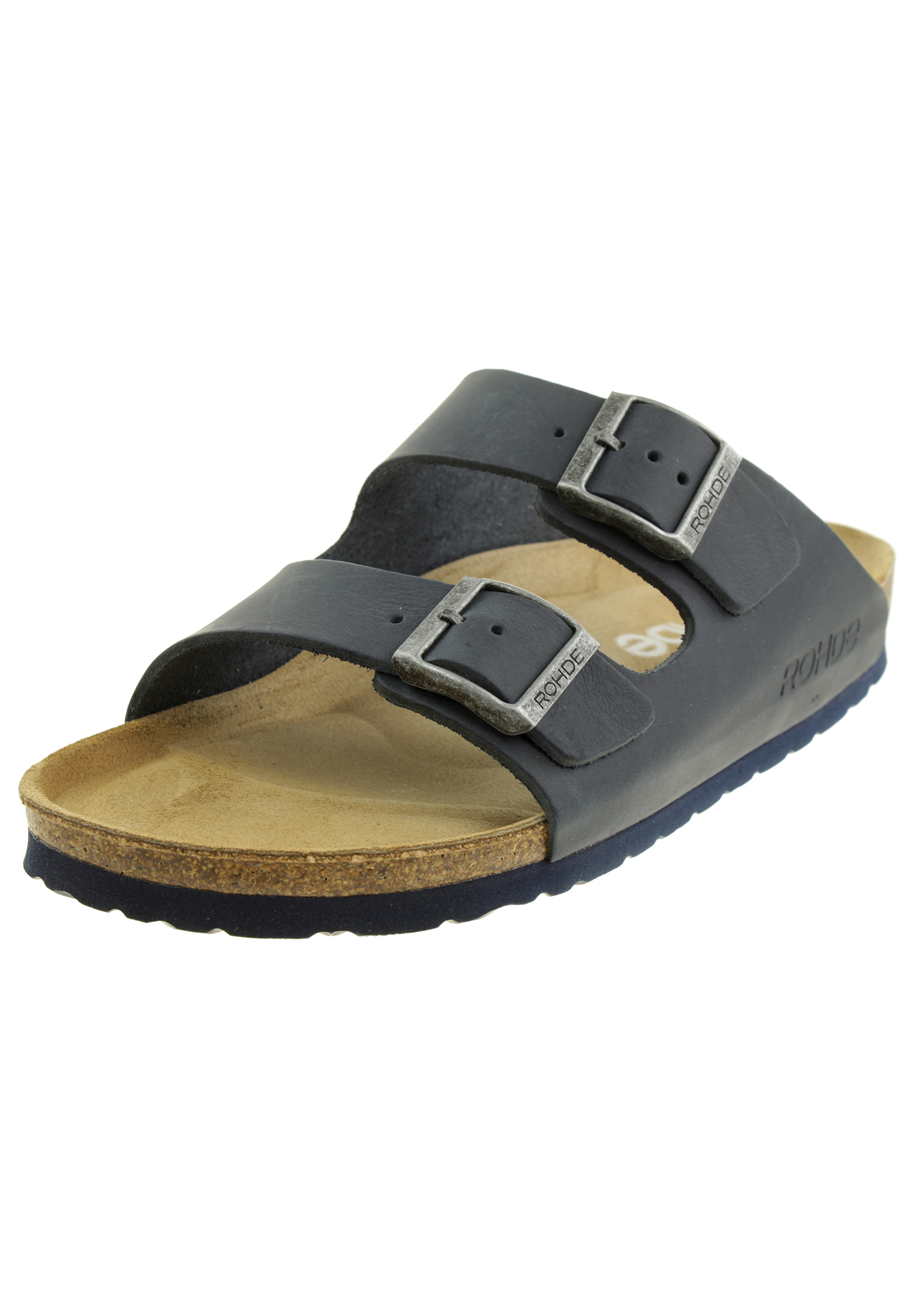 Rohde Herren Pantoletten GRADO Hausschuhe Clogs 5925 Blau Rohde Herren Pantoletten GRADO Hausschuhe Clogs 5925 Blau von Rohde