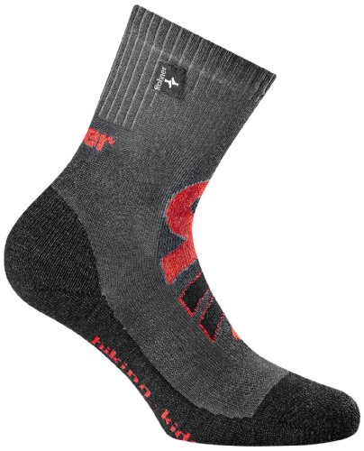 Rohner Socken Trekking Hiking Kids, Anthrazit, 31-34, 24_0031 von Rohner Socken