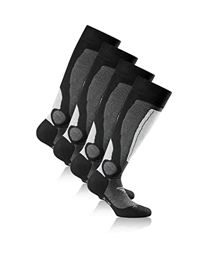 ROHNER BASIC | Ski 2er Pack/Skisocken (Grau, 39-42) von Rohner Socken
