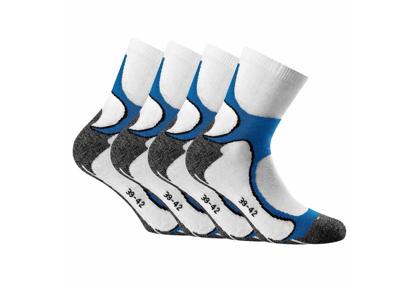 Rohner Socks Sportsocken Unisex Running Quarter Socken, 4er Pack - (Packung, 4er Pack) Rohner Socks Sportsocken Unisex Running Quarter Socken, 4er Pack - (Packung, 4er Pack) von Rohner Socks