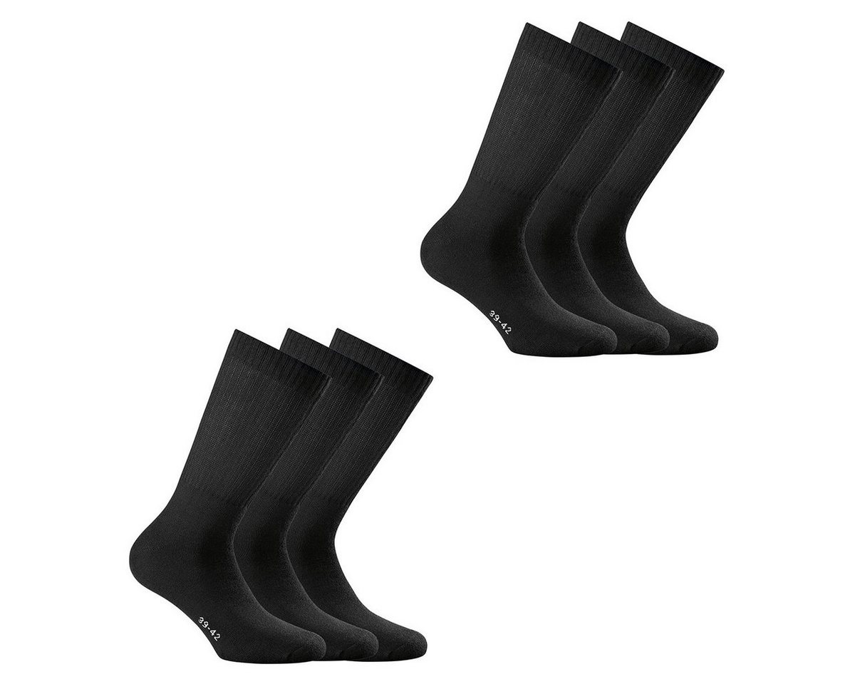 Rohner Socks Kurzsocken Unisex Sport Socken, 6er Pack - Basic Sport von Rohner Socks