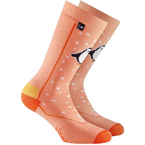 Rohner advanced socks Kinder Pinguin Socken, Flamingo, EU 23-26 von Rohner advanced socks