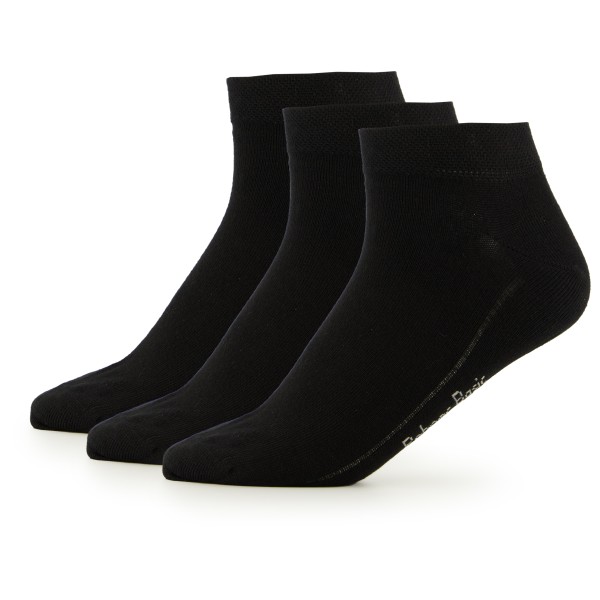 Rohner - Basic Sneaker (3-Pack) - Multifunktionssocken Gr 47-50 schwarz von Rohner