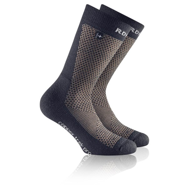 Rohner - Copper Trek Pro - Wandersocken Gr 42-44 grau von Rohner