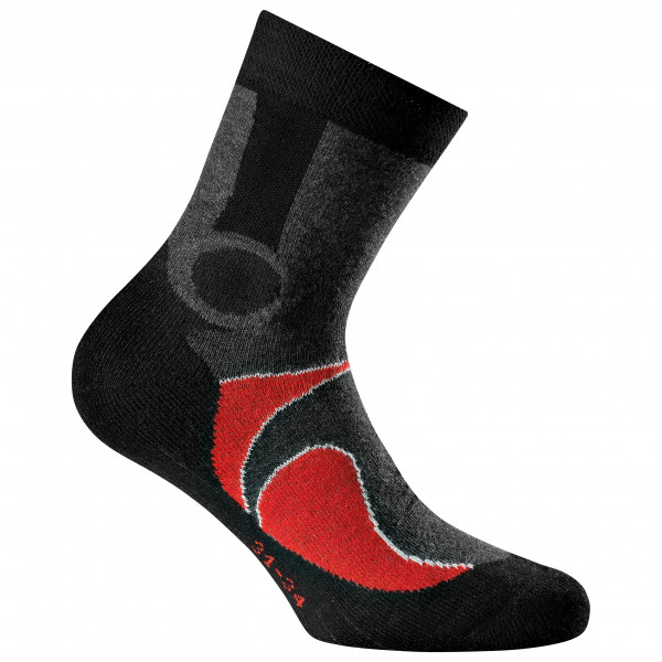 Rohner - Kid's Basic Trekking 2er Pack - Wandersocken Gr 27-30 schwarz Rohner - Kid's Basic Trekking 2er Pack - Wandersocken Gr 27-30 schwarz von Rohner