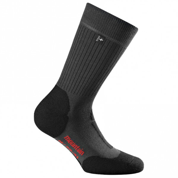 Rohner - Mountain Trekking L/R - Wandersocken Gr 36-38 schwarz von Rohner