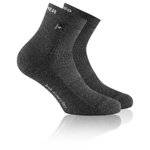 Rohner - Trek Everyday - Wandersocken Gr 44-46 grau von Rohner