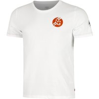 Roland Garros Stripe T-Shirt in weiß, Größe: XL von Roland Garros