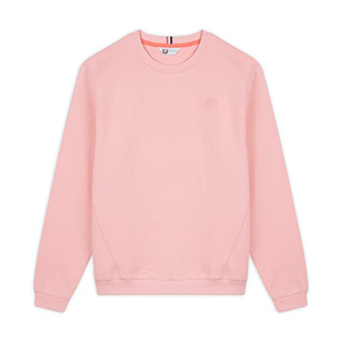 ROLAND GARROS Damen Penny Sweatshirt, Rosa, L von RG ROLAND GARROS