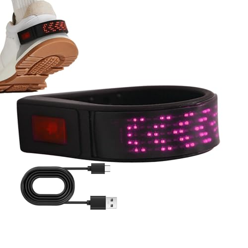 Rolempon Schuhlichter | Wiederaufladbare LED-Clogs-Schuhe-Licht | Sicherheitsschuh-Clip-, multifunktionaler Lauflicht-Clip für Outdoor-Joggen, Wandern, Radfahren von Rolempon