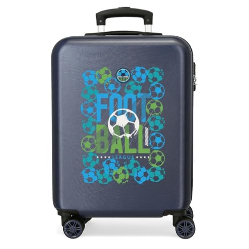 Joumma Roll Road GOL Kabinenkoffer, blau, 38 x 55 x 20 cm, starr, 2 kg, mit seitlichem Kombinationsverschluss, ABS, 2 kg, 35 l, Handgepäck, blau, Talla única, Kabinenkoffer Joumma Roll Road GOL Kabinenkoffer, blau, 38 x 55 x 20 cm, starr, 2 kg, mit seitlichem Kombinationsverschluss, ABS, 2 kg, 35 l, Handgepäck, blau, Talla única, Kabinenkoffer von Roll Road