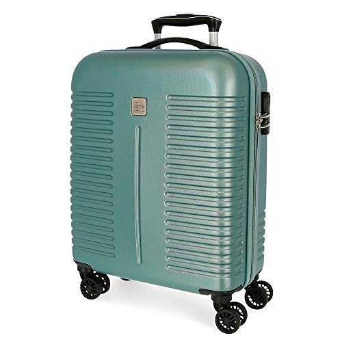 Roll Road India Kabinenkoffer Grün 40x55x20 cms Hartschalen ABS Kombinationsschloss 37L 2,5Kgs 4 Doppelräder Handgepäck Roll Road India Kabinenkoffer Grün 40x55x20 cms Hartschalen ABS Kombinationsschloss 37L 2,5Kgs 4 Doppelräder Handgepäck von Roll Road