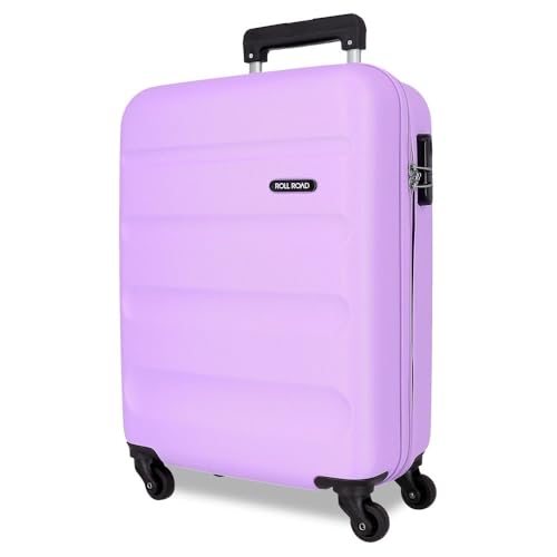 ROLL ROAD Flex Cabin Suitcase, Einheitsgröße, dunkelviolett, 38 cm x 55 cm x 20 cm, Kabinenkoffer ROLL ROAD Flex Cabin Suitcase, Einheitsgröße, dunkelviolett, 38 cm x 55 cm x 20 cm, Kabinenkoffer von Roll Road
