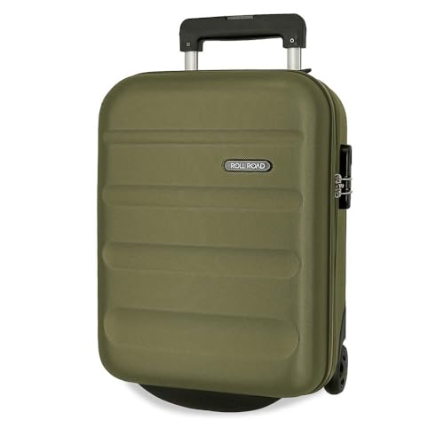 ROLL ROAD Flex Kabinenkoffer, grün, 30 x 44 x 20 cm, starr, 2,2 kg, seitlicher Kombinationsverschluss, ABS, 2,2 kg, 33 l, Handgepäck, grün, Talla única, Kabinenkoffer ROLL ROAD Flex Kabinenkoffer, grün, 30 x 44 x 20 cm, starr, 2,2 kg, seitlicher Kombinationsverschluss, ABS, 2,2 kg, 33 l, Handgepäck, grün, Talla única, Kabinenkoffer von Roll Road