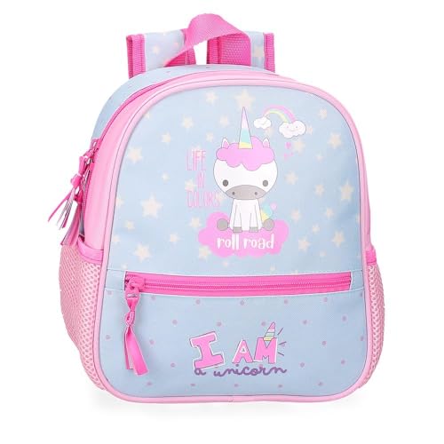 Roll Road I Am a Unicorn Vorschulrucksack, Blau, 23 x 25 x 10 cm, Polyester, 5,75 l, blau, Vorschule Rucksack Roll Road I Am a Unicorn Vorschulrucksack, Blau, 23 x 25 x 10 cm, Polyester, 5,75 l, blau, Vorschule Rucksack von Roll Road