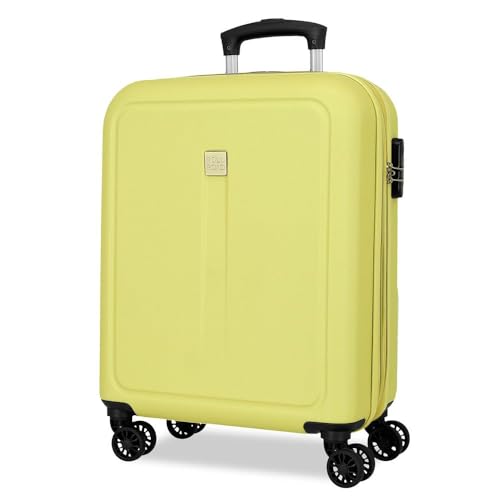 ROLL ROAD Kambodscha Kabinenkoffer, gelb, 40 x 55 x 20 cm, starr, 2,9 kg, seitlicher Kombinationsverschluss, ABS, 2,9 kg, 37 l, ausziehbar, Handgepäck, gelb, Talla única, Kabinenkoffer ROLL ROAD Kambodscha Kabinenkoffer, gelb, 40 x 55 x 20 cm, starr, 2,9 kg, seitlicher Kombinationsverschluss, ABS, 2,9 kg, 37 l, ausziehbar, Handgepäck, gelb, Talla única, Kabinenkoffer von Roll Road
