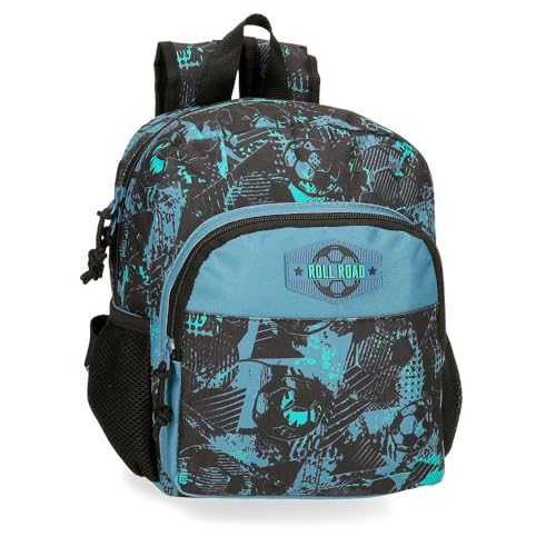 ROLL ROAD Soccer Vorschulrucksack, schwarz, 23 x 28 x 10 cm, Polyester, 6,44 l, Schwarz, Vorschulrucksack, Schwarz, Vorschulrucksack ROLL ROAD Soccer Vorschulrucksack, schwarz, 23 x 28 x 10 cm, Polyester, 6,44 l, Schwarz, Vorschulrucksack, Schwarz, Vorschulrucksack von Roll Road