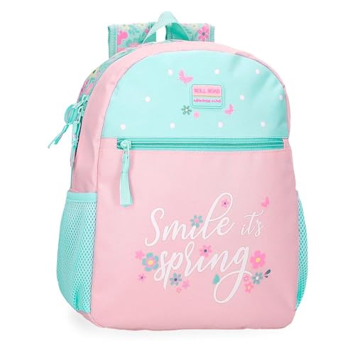Roll Road Spring Dream Schulrucksack, mehrfarbig, 27 x 33 x 11 cm, Polyester, bunt, 27x33x11 cms, Schulrucksack Roll Road Spring Dream Schulrucksack, mehrfarbig, 27 x 33 x 11 cm, Polyester, bunt, 27x33x11 cms, Schulrucksack von Roll Road