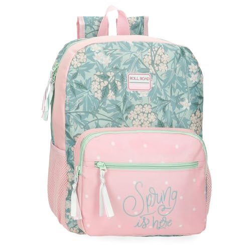 ROLL ROAD Spring is here Kabinenkoffer, Kinderkoffer, aus ABS, einem robusten und leichten Material, Rosa, Mochila, Tagesrucksa ROLL ROAD Spring is here Kabinenkoffer, Kinderkoffer, aus ABS, einem robusten und leichten Material, Rosa, Mochila, Tagesrucksa von Roll Road