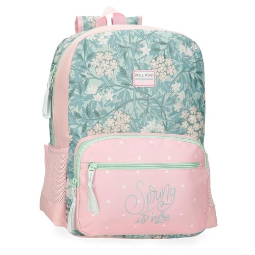 Roll Road Spring is Here Schulrucksack, anpassbar an Trolley, Rosa, 31 x 42 x 13 cm, Polyester, 16,93 l, Rosa, Schulrucksack, anpassbar an Trolley Roll Road Spring is Here Schulrucksack, anpassbar an Trolley, Rosa, 31 x 42 x 13 cm, Polyester, 16,93 l, Rosa, Schulrucksack, anpassbar an Trolley von Roll Road