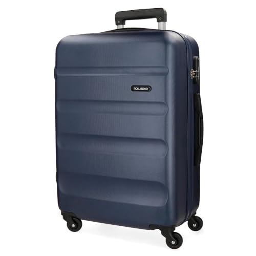 Roll Road Flex Großer Koffer Blau 51x74x28 cms Hartschalen ABS Kombinationsschloss 91L 3,8Kgs 4 Räder Roll Road Flex Großer Koffer Blau 51x74x28 cms Hartschalen ABS Kombinationsschloss 91L 3,8Kgs 4 Räder von Roll Road
