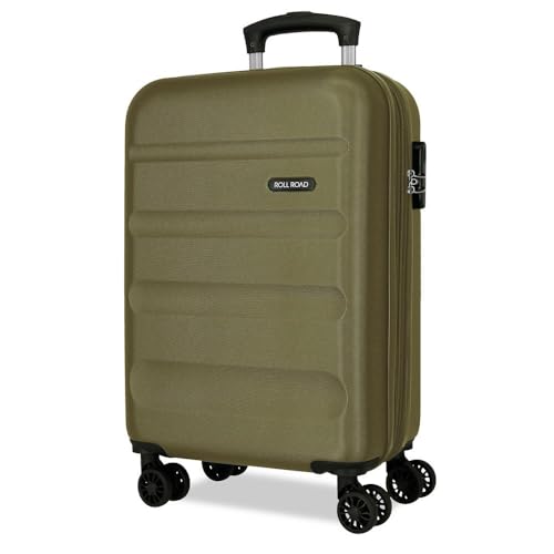 Roll Road Flex Kabinenkoffer, grün, 35 x 55 x 20 cm, starr, 2,5 kg, seitlicher Kombinationsverschluss, ABS, 2,5 kg, 33 l, ausziehbar, Handgepäck, grün, Talla única, Kabinenkoffer Roll Road Flex Kabinenkoffer, grün, 35 x 55 x 20 cm, starr, 2,5 kg, seitlicher Kombinationsverschluss, ABS, 2,5 kg, 33 l, ausziehbar, Handgepäck, grün, Talla única, Kabinenkoffer von Roll Road
