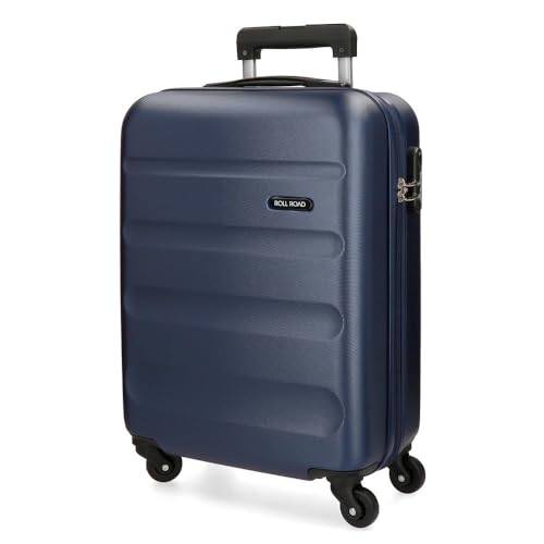 Roll Road Flex Kabinenkoffer Blau 38x54x20 cms Hartschalen ABS Kombinationsschloss 35L 2,5Kgs 4 Räder Handgepäck, Marine Roll Road Flex Kabinenkoffer Blau 38x54x20 cms Hartschalen ABS Kombinationsschloss 35L 2,5Kgs 4 Räder Handgepäck, Marine von Roll Road