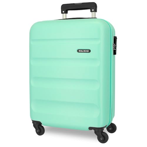 Roll Road Flex Kabinenkoffer Grün 38x55x20 cms Hartschalen ABS Kombinationsschloss 35L 2,5Kgs 4 Räder Handgepäck Roll Road Flex Kabinenkoffer Grün 38x55x20 cms Hartschalen ABS Kombinationsschloss 35L 2,5Kgs 4 Räder Handgepäck von Roll Road