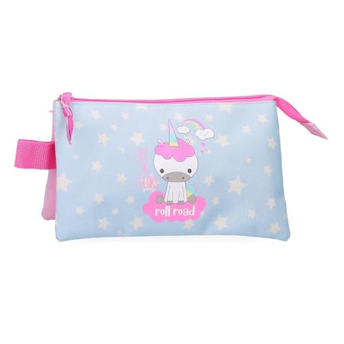 Roll Road I am unicorn, Einhornkoffer, Kinderkulturtasche, aus Polyester, verschiedene Fächer, Taschen. Roll Road I am unicorn, Einhornkoffer, Kinderkulturtasche, aus Polyester, verschiedene Fächer, Taschen. von Roll Road