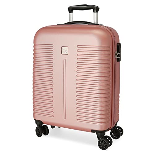 Roll Road India Kabinentrolley, Rosa, 40 x 55 x 20 cm, Hartplastik, seitlicher Kombinationsverschluss, 37 l, 2,62 kg, 4 Räder, Handgepäck Roll Road India Kabinentrolley, Rosa, 40 x 55 x 20 cm, Hartplastik, seitlicher Kombinationsverschluss, 37 l, 2,62 kg, 4 Räder, Handgepäck von Roll Road
