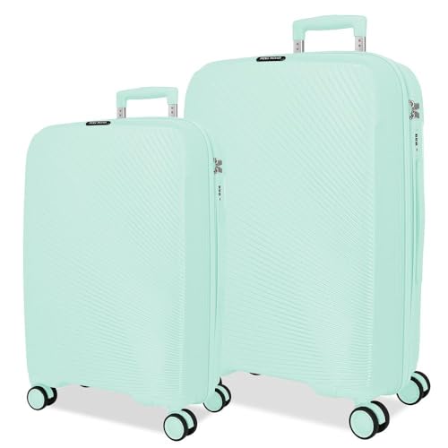 Roll Road Orbit Kofferset, Blau, 54/64 cm, starr, 5,6 kg, TSA-Verschluss, Polypropylen, 5,6 kg, 94,2 l, Handgepäck, blau, Talla única, Koffer-Set Roll Road Orbit Kofferset, Blau, 54/64 cm, starr, 5,6 kg, TSA-Verschluss, Polypropylen, 5,6 kg, 94,2 l, Handgepäck, blau, Talla única, Koffer-Set von Roll Road