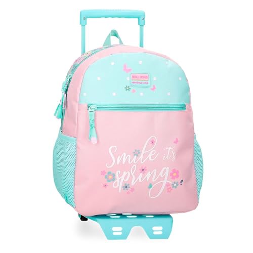 Roll Road Spring Dream Schulrucksack mit Trolley, mehrfarbig, 31 x 42 x 13 cm, Polyester, bunt, 31x42x13 cms, Schulrucksack mit Trolley Roll Road Spring Dream Schulrucksack mit Trolley, mehrfarbig, 31 x 42 x 13 cm, Polyester, bunt, 31x42x13 cms, Schulrucksack mit Trolley von Roll Road