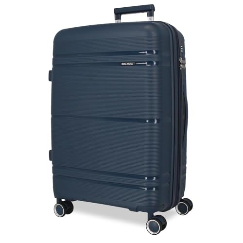 Roll Road Universe Mittelgroßer Koffer, blau, 45 x 65 x 26 cm, starr, 3,2 kg, TSA-Verschluss, Polypropylen, 3,2 kg, 65 LExspannbar, blau, Talla única, Mittelgroßer Koffer Roll Road Universe Mittelgroßer Koffer, blau, 45 x 65 x 26 cm, starr, 3,2 kg, TSA-Verschluss, Polypropylen, 3,2 kg, 65 LExspannbar, blau, Talla única, Mittelgroßer Koffer von Roll Road