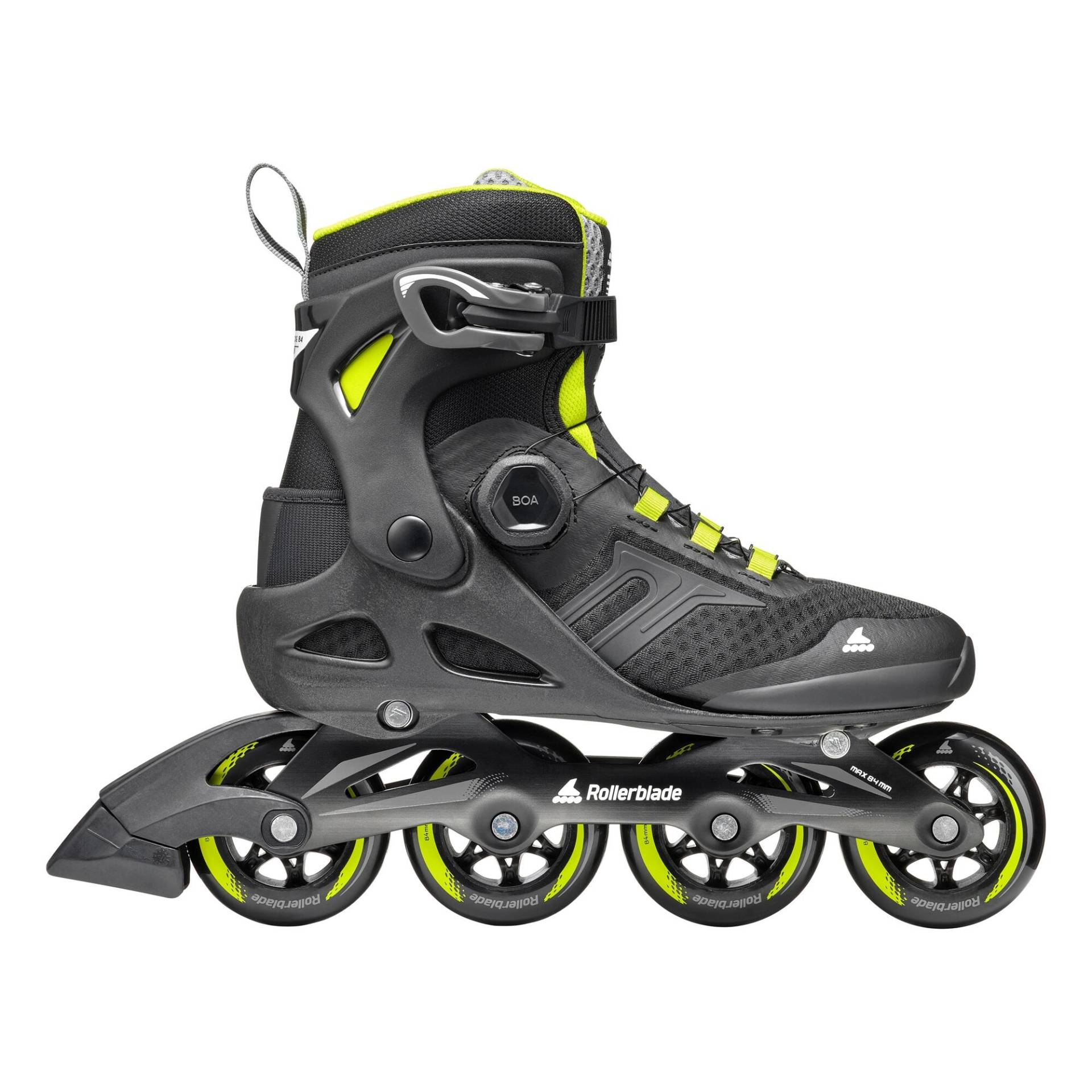 Inline Skates Erwachsene ROLLERBLADE MACROBLADE 84 BOA schwarz/lime Inline Skates Erwachsene ROLLERBLADE MACROBLADE 84 BOA schwarz/lime von Rollerblade