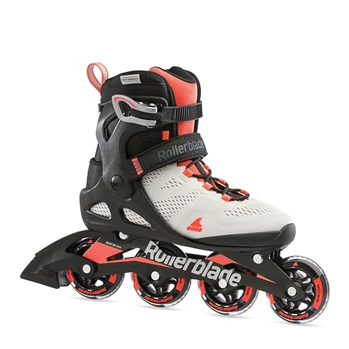 Rollerblade Damen Macroblade 80 Inlineskate, Glacier Grey/Coral, 275 von Rollerblade