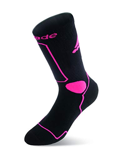 Rollerblade Damen Skate Socken, Black/Pink, S EU Rollerblade Damen Skate Socken, Black/Pink, S EU von Rollerblade
