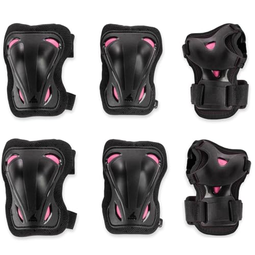 Rollerblade Damen Skate Gear 3 Beschützer, Black/Raspberry, M Rollerblade Damen Skate Gear 3 Beschützer, Black/Raspberry, M von Rollerblade