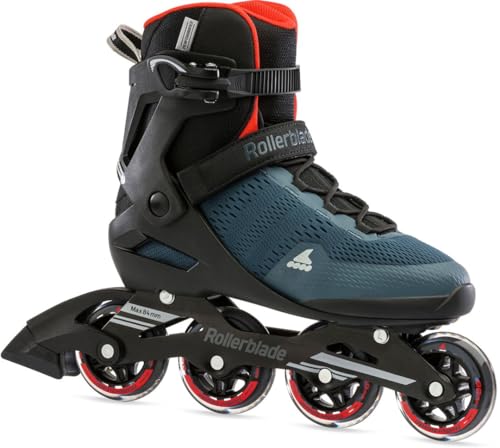 Rollerblade Herren Sirio 80 Inlineskate, Orion Blue/Spicy Orange, 270 von Rollerblade