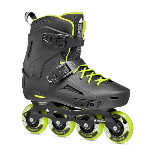Rollerblade Lightning, Inline Skates für Männer, Urban Inliner, Schwarz/Lime, 39/40 von Rollerblade