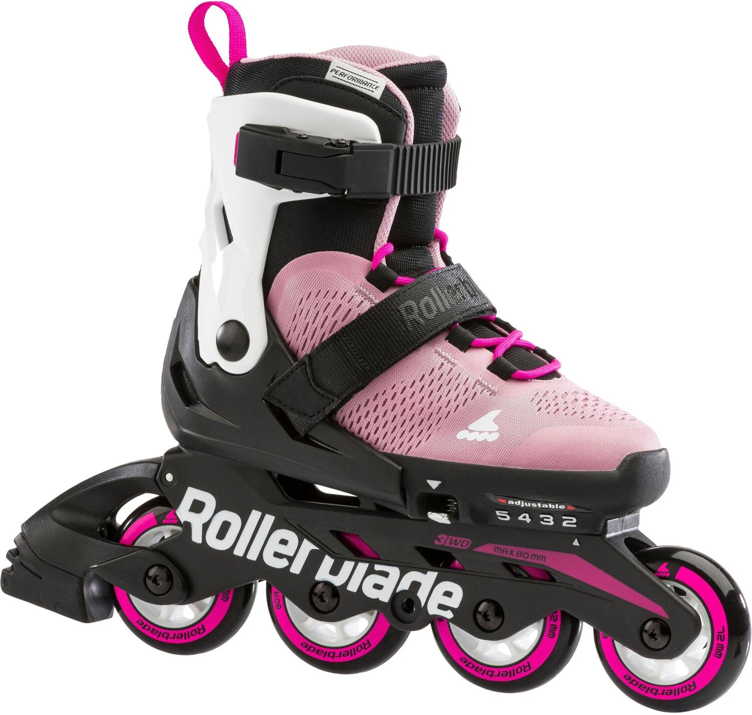 Rollerblade Microblade Inlineskate Girl (36.5-40.5, T93 rosa/bianco) von Rollerblade