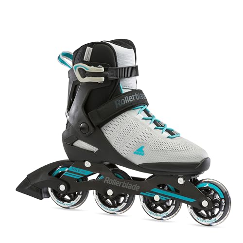 Rollerblade Spark 80 W Inline-Skates für Damen, Grau, Türkis, 40 von Rollerblade