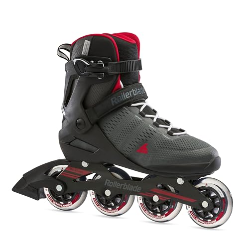 ROLLERBLADE Spark 84 Inline Skate 2022 Dark Grey/red, 42.5 von Rollerblade