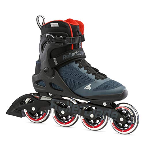 Rollerblade Herren Macroblade 90 Inlineskate, Orion Bleu/Spicy Orange, 280 von Rollerblade