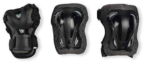 Rollerblade Unisex – Erwachsene Skate Gear 3 Beschützer, Black, XS Rollerblade Unisex – Erwachsene Skate Gear 3 Beschützer, Black, XS von Rollerblade