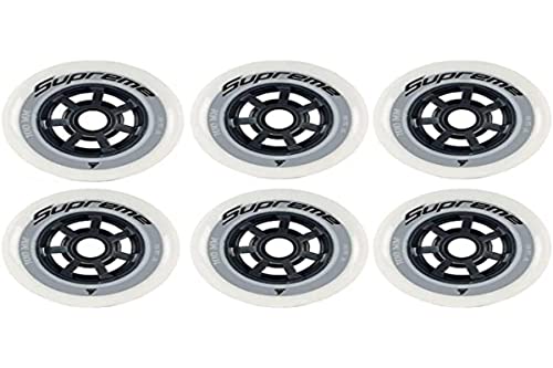 Rollerblade Unisex – Erwachsene Supreme 100/85A Räder, White, UNIC Rollerblade Unisex – Erwachsene Supreme 100/85A Räder, White, UNIC von Rollerblade