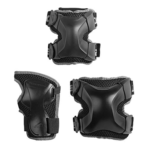 Rollerblade Unisex – Erwachsene X-Gear 3 Beschützer, Black, XL von Rollerblade